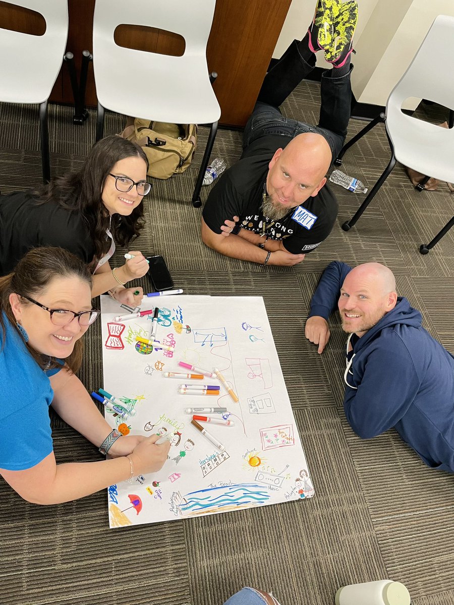 joslin_maxwell's tweet photo. These @sourcesstrength Adult Advisors did an amazing job creating their strength posters today! So proud of all of the collaboration that took place during our training &amp; I know they will inspire their students to feel even stronger this year! 🌟 @cobbpositivesc1 @CobbSchools https://t.co/LRYw1b9VNh