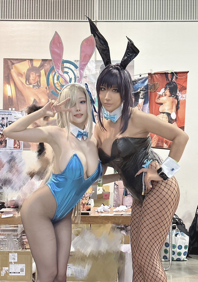 Bunny girl X2 🐰🐰 バニー👯‍♀️ https://t.co/FMHlTesPtl