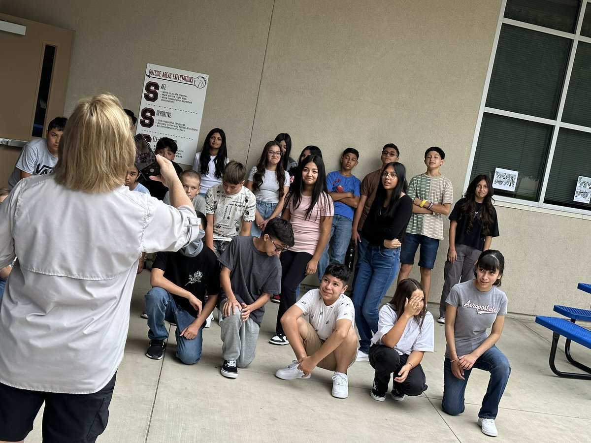 StonecreekJHS's tweet photo. The 1st day of school @ #Stonecreek was amazing! We started our homeroom Week of Welcome (#WOW #patentpending) w/ teacher tours and lessons to get everyone acclimated to being part of the #StoncreekStampede ! 8 more days to go!! #TheStampedeWay #StonecreekStampede #Stampedepride https://t.co/2s5LzreQBu