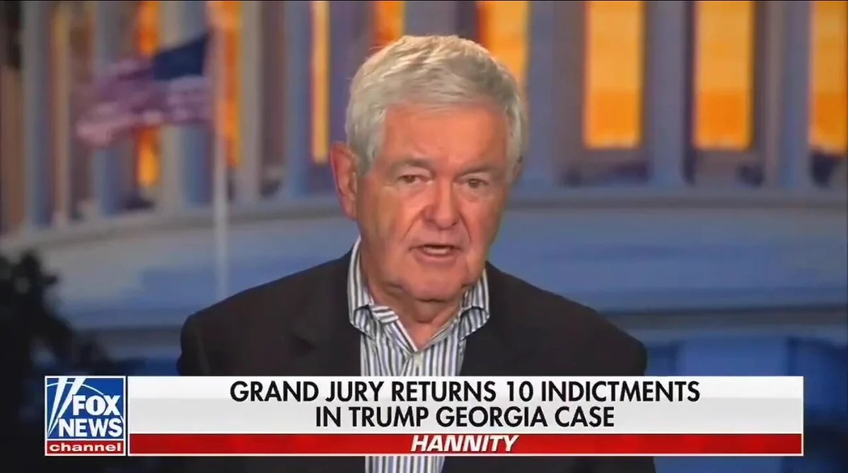 Sorry Newt the 'moment of bitterness' has arrived! Newt: “we are drifting towards the greatest Constitutional crisis since the 1850s and the rise of secession and the Civil War, that will “establish a moment of bitterness, which I think will last for a generation or more.”