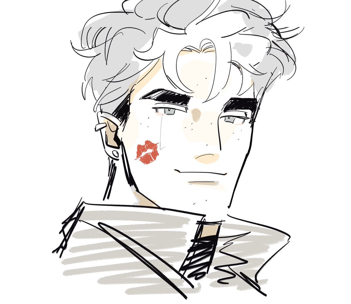 cr0ques's tweet image. kiss for the birthday boy 💕