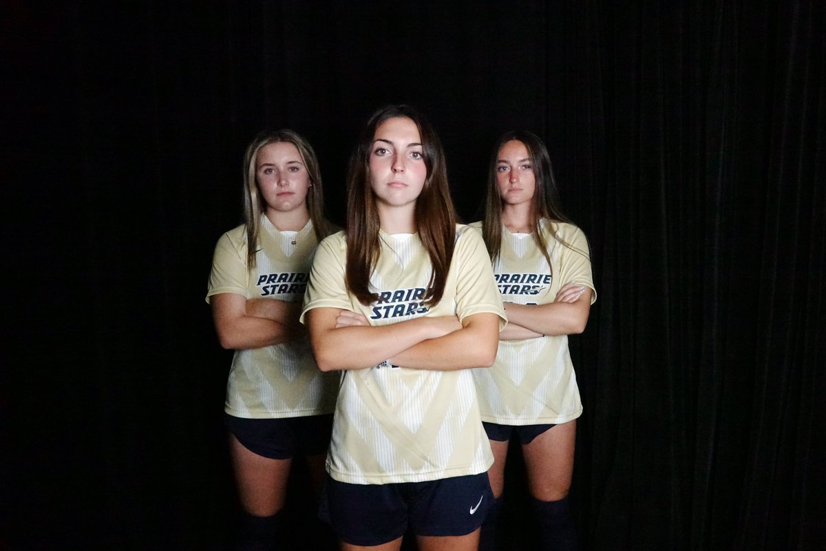 UISWSoccer's tweet photo. Jersey Reveal👀

Come see us rock our new Vegas Gold kits in our first exhibition game of the preseason tomorrow vs Parkland at 6:00pm in Kiwanis!!🤩

#WeAreStars #ShineBright #ProtectThePrairie 

⚽️🌟💖 https://t.co/vbAL0LvcVd