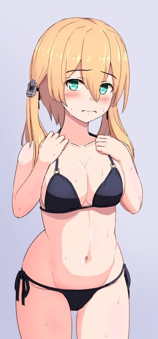 水着プリンツ
#艦これ 
