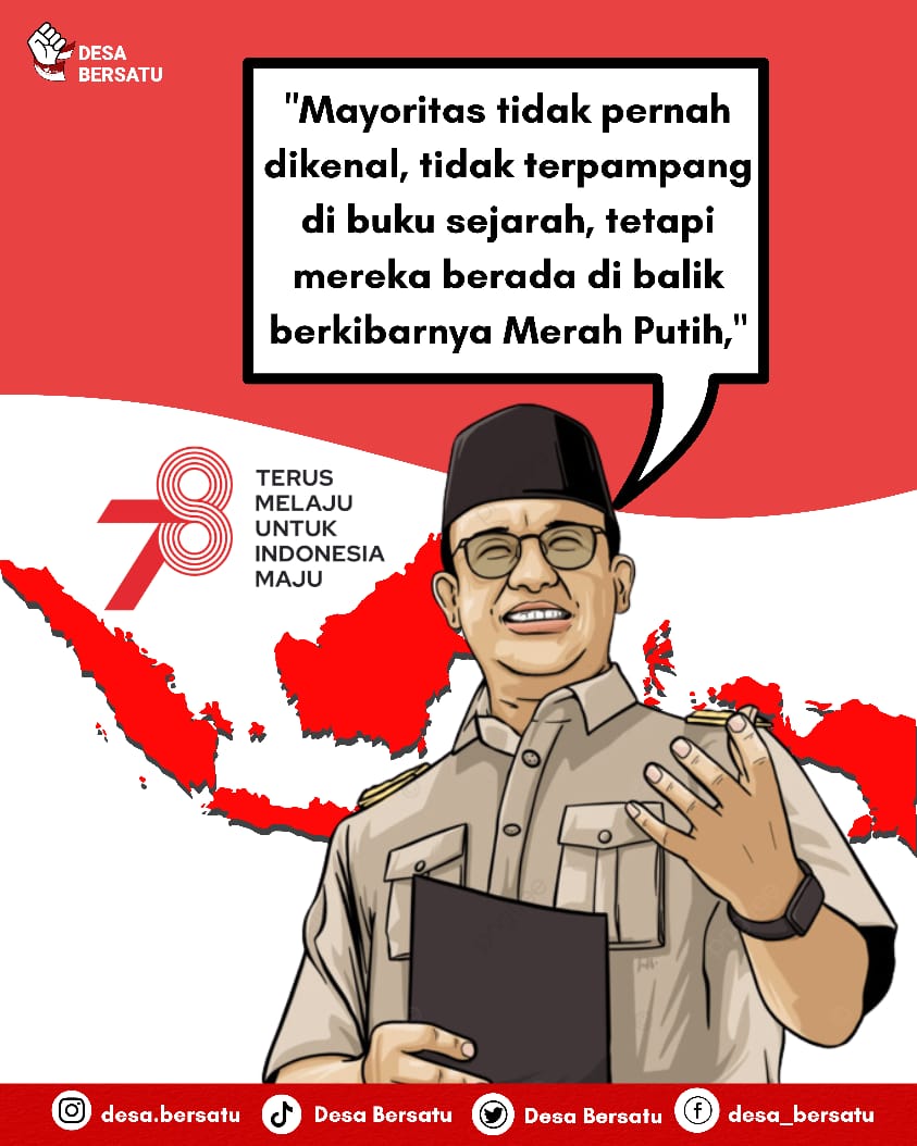 DesaAnies's tweet photo. 78 Tahun Indonesia Merdeka🇲🇨
@aniesbaswedan 

#17agustus #merdeka #IndonesiaMaju #AniesPresiden2024 #anies #aniesbaswedan #capres2024 #2024Elections #ganjarpranowo #PrabowoSubianto https://t.co/2XKGqlaUEU