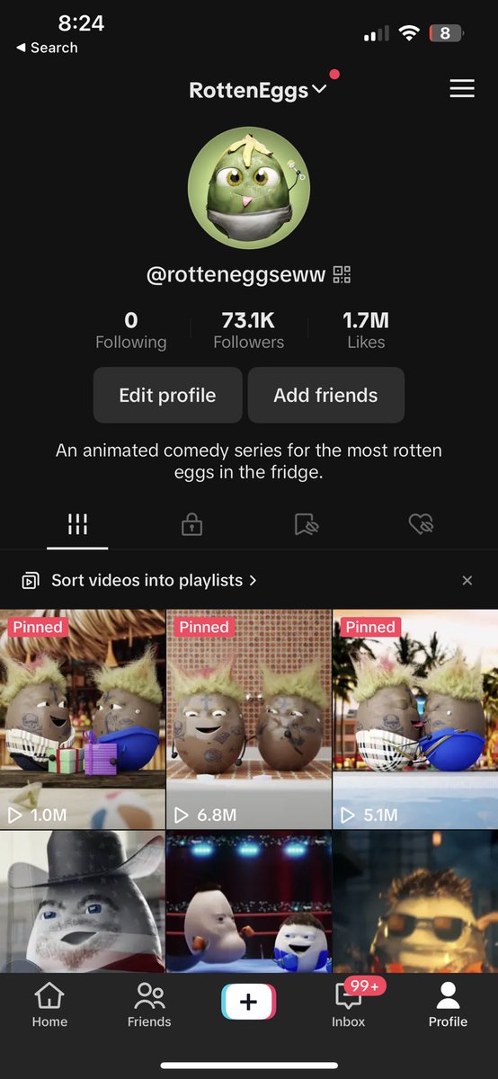 That’s another video that hit 1 million views in less than 24 hrs. 

We still smell 🥚 🤢