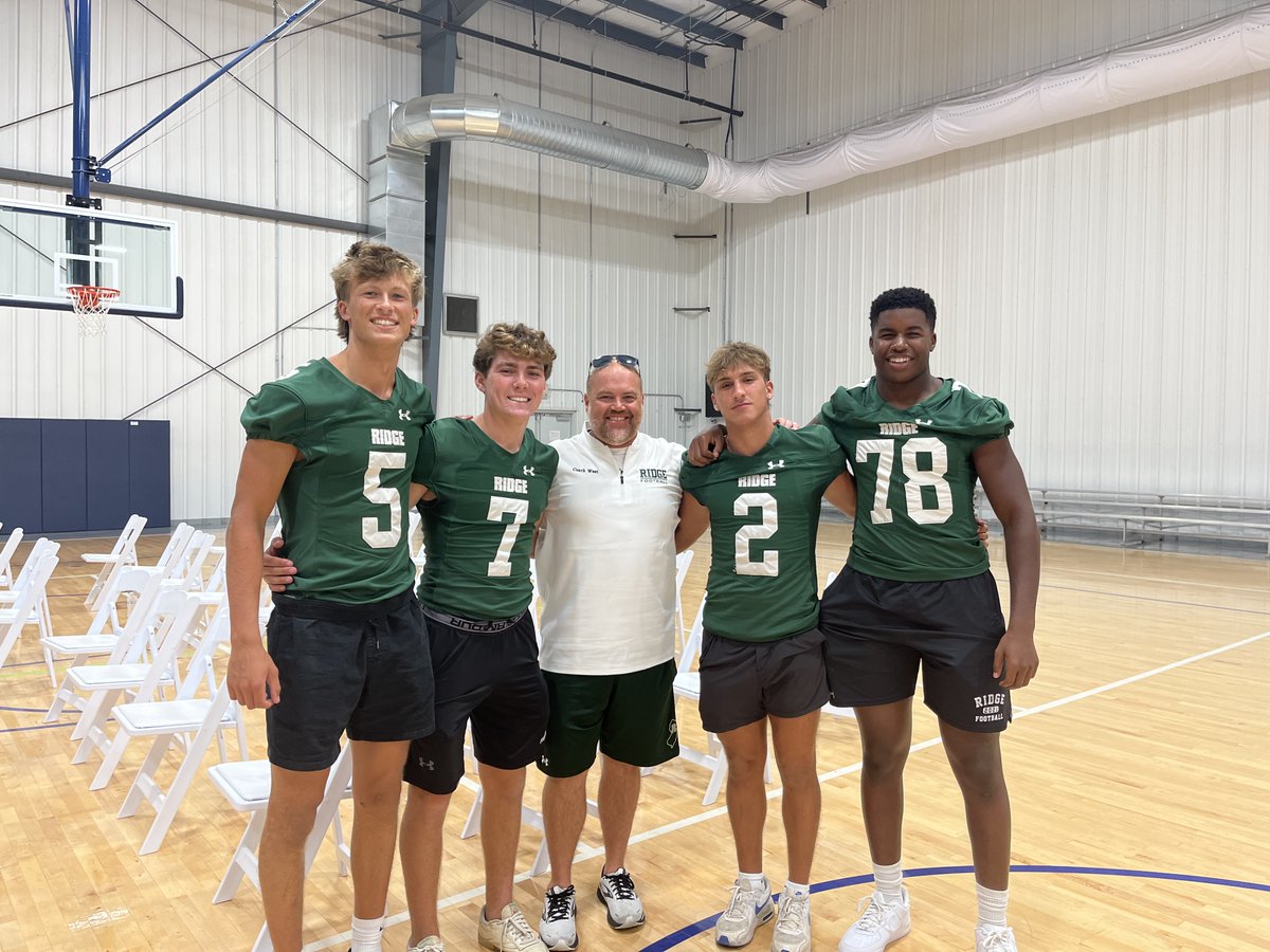 Big Night for Ridge High School Football at the Big Central Conference Media Day at Iron Peak in Hillsborough!