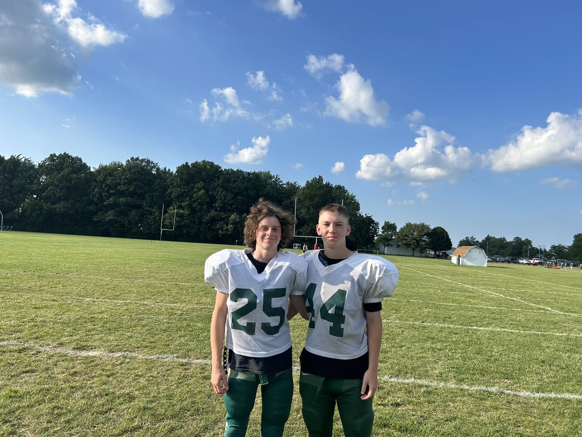 Congrats to our 2023 freshmen captains who were selected by their classmates: Braxtin Witt and Matthew Hubans!
