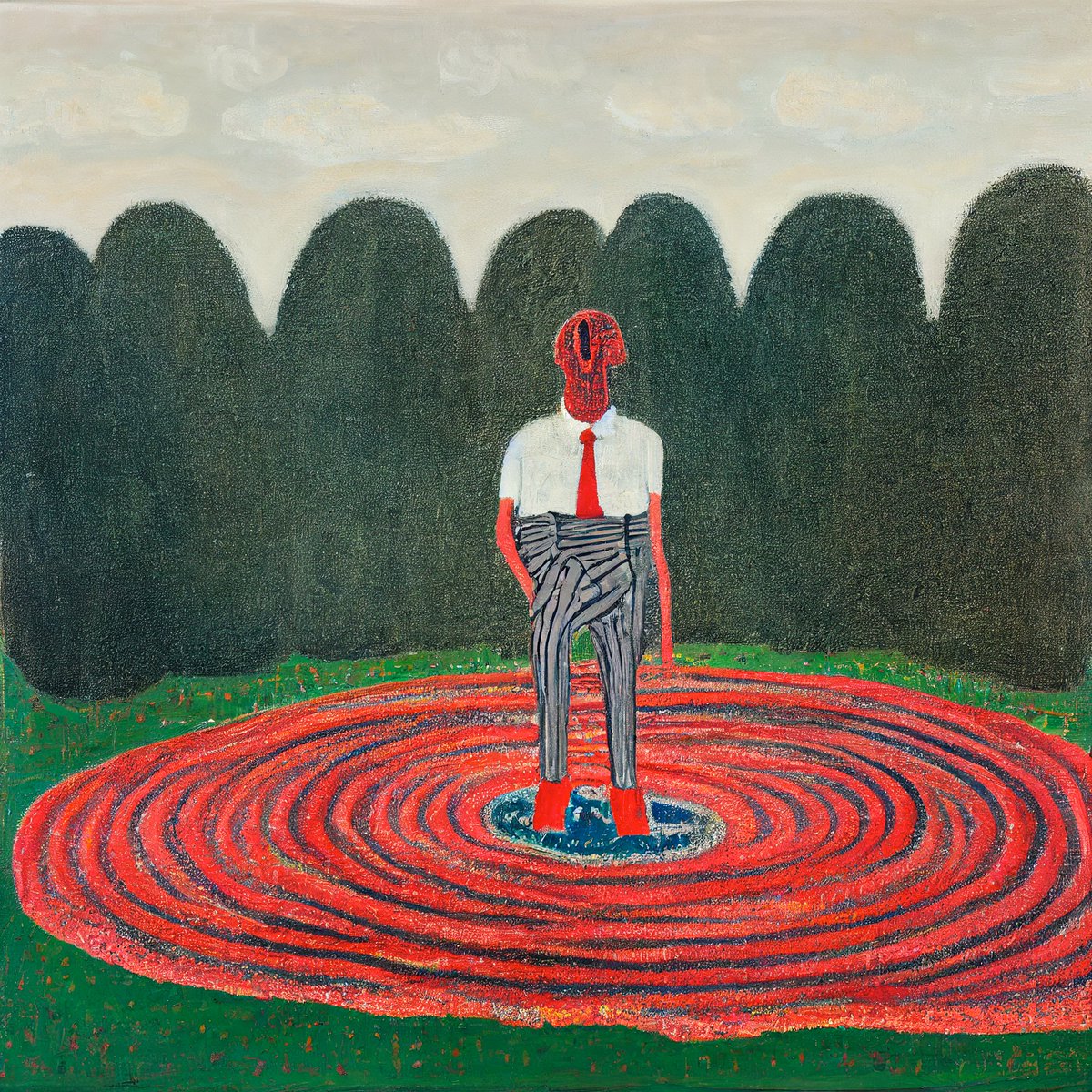 There is a magical story here, of a dear old gardener, taking a stroll and finding a portal to another place.  
I love these early works of the wonderful <a href="/HoodLaboratory/">༼ ༎ຶ ෴ ༎ຶ༽</a> ❤️❤️❤️ 
Thank you for creating them ❤️