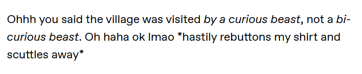 R.S. is writing (and is off +witter) (@afoolandathief) on Twitter photo 