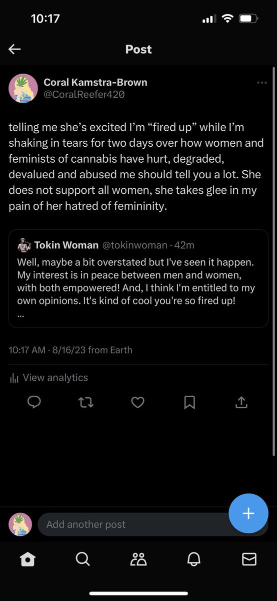 StoneySunday's tweet photo. @tokinwoman PSST you’re still following me here after lying about, slandering my work, and claiming respect despite a decade of showing it with absolutely none returned. Running and hiding because you finally can’t make up any more lies? https://t.co/hHLkclhN8X