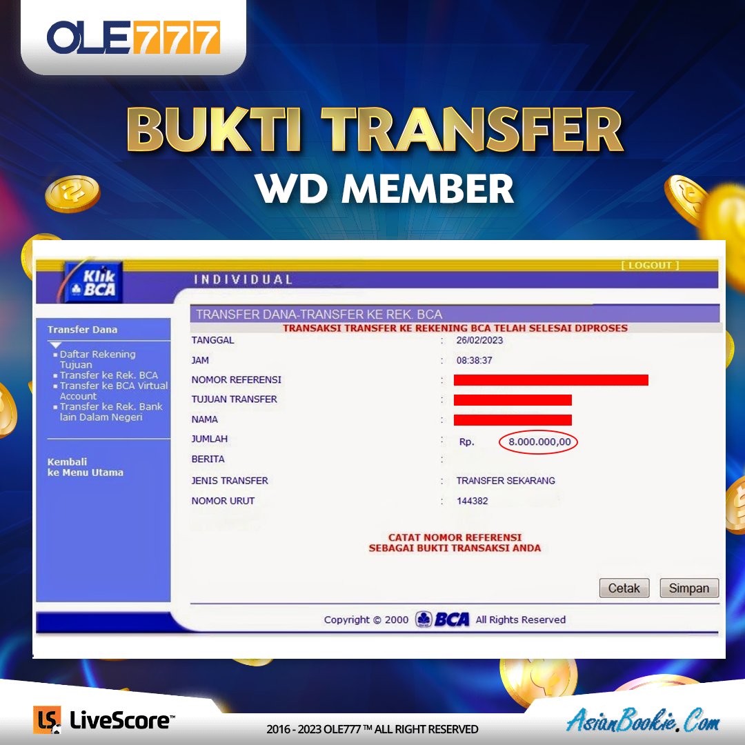 ole777official's tweet photo. Tanggal merah mau tetep cuan kayak gini? yuk daftar sekarang di OLE777 dapatkan bonus sampai 15juta! makin banyak depositnya makin banyak kesempatan menang 15juta, cek syarat dan ketentuanmu diweb OLE777

Klik Link di Bio untuk daftar!
Live Chat di Website OLE777 (24 JAM) https://t.co/GqCRQQD7We