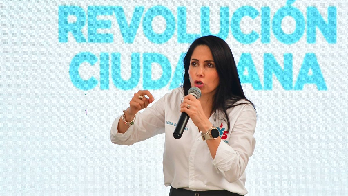 delquiroo's tweet photo. De ultima hora! Luisa Gonzalez no pasaria a segunda vuelta. 
Porque ganara en primera vuelta, muy pronto dejaremos de contar muertos y empezaremos a contar obras. https://t.co/uFDkQGew39