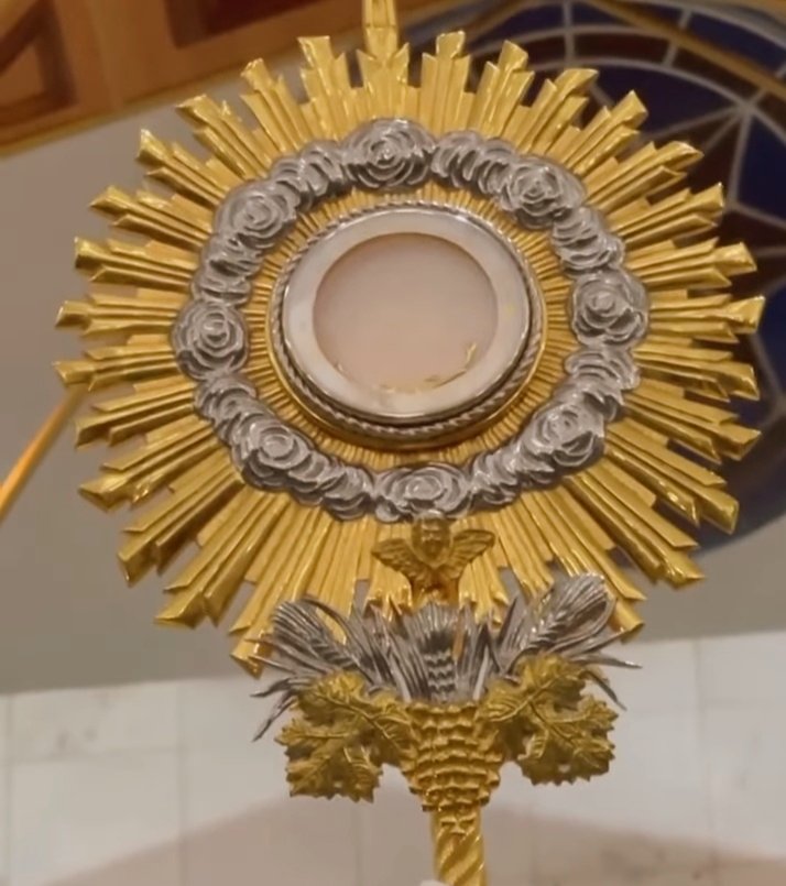 Israhel07's tweet photo. Alabado sea el Santísimo Sacramento del Altar https://t.co/lQZADn5Vz7