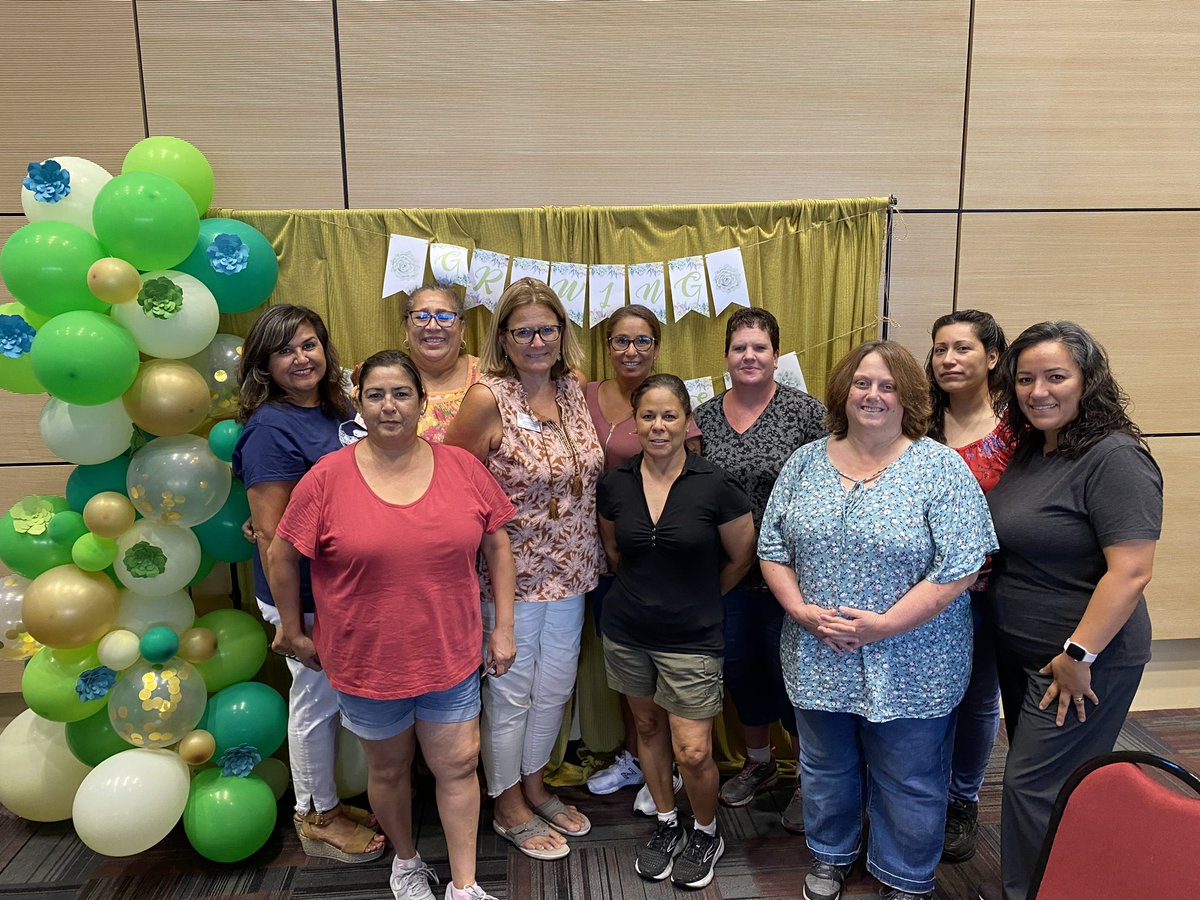 Nutrition Services Welcome Back Meeting. Growing in Success! Great Speaker Chef Michelle Curry. Here’s to a great and successful school year