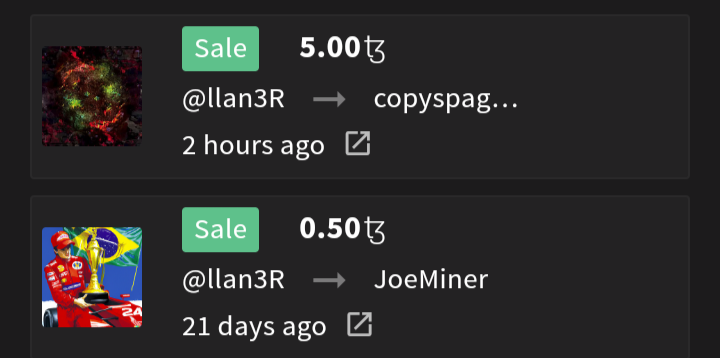 llan3R's tweet image. I'm still making some sales in #objkt, I thought NFT were already dead... Can I still swap my #tezos and buy an espresso?