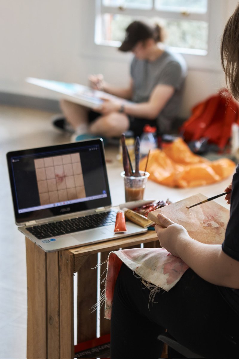 Artist Takeover Week at Pride of Place Bedford captured on camera by Tanya Chayka. You can find more of her work on Instagram @_tanyachayka_.

#artistsupport

#artistsontwitter

#artistsOnX

#artistinstudio

#artiststudio