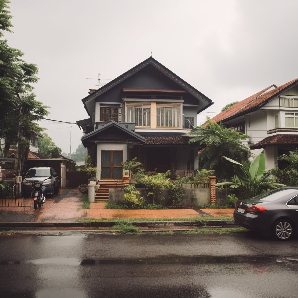 fiksyenshasha's tweet photo. #threadseram Masa aku study kat kolej dulu, aku duduk hostel sekejap je. Selebihnya aku duduk rumah sewa. Dekat sikit dengan kolej. And memang hobi aku berpindah randah macam nomad. So rumah sewa last aku kat Batu Muda. https://t.co/feQ92ru2Gh