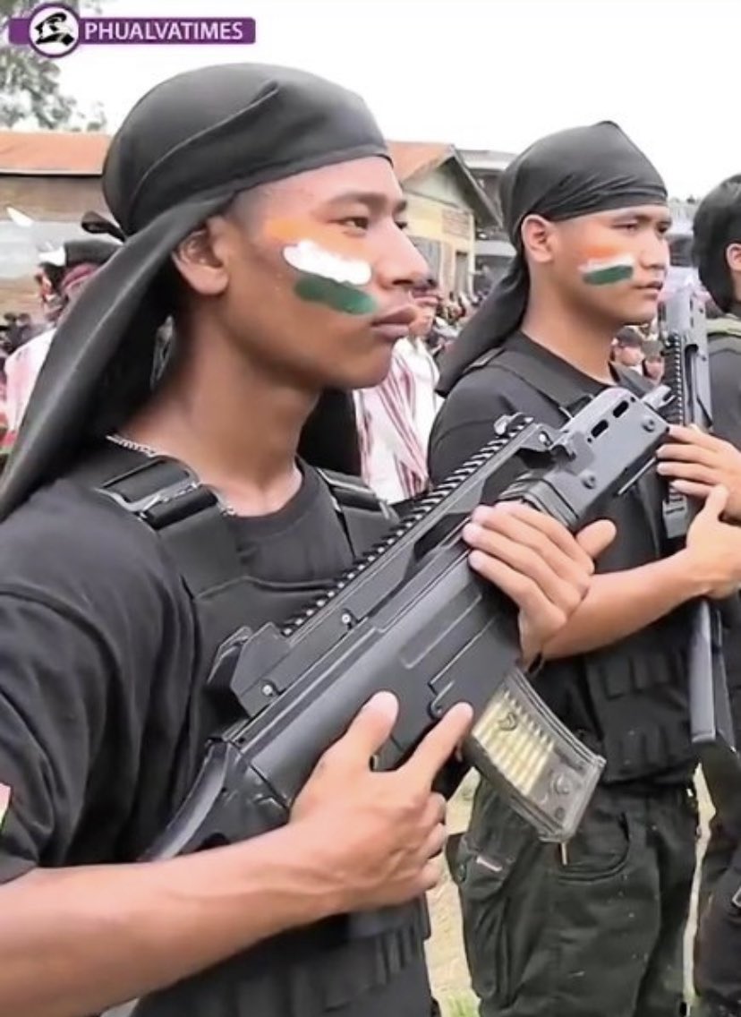 Lafutin's tweet photo. @SereneQueen_F @manipur_police Arre no helmet what message they want to give us #TerroristsFirst https://t.co/BodxCX5dKb