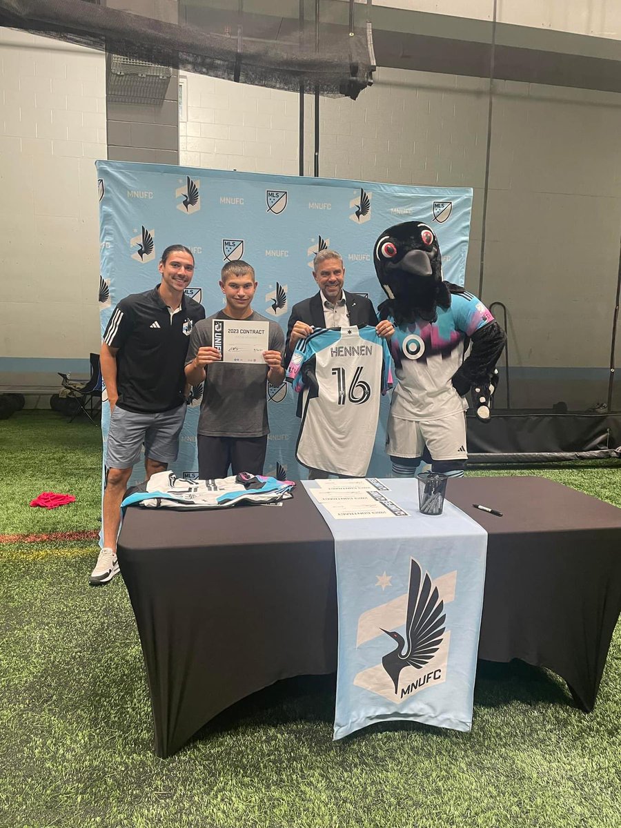 Our buddy Drew made the Unified MNUFC team with the Loons! So proud of him and excited to see him play this season!! #liveunified @ShakopeeSchools @GLOmiesSHS