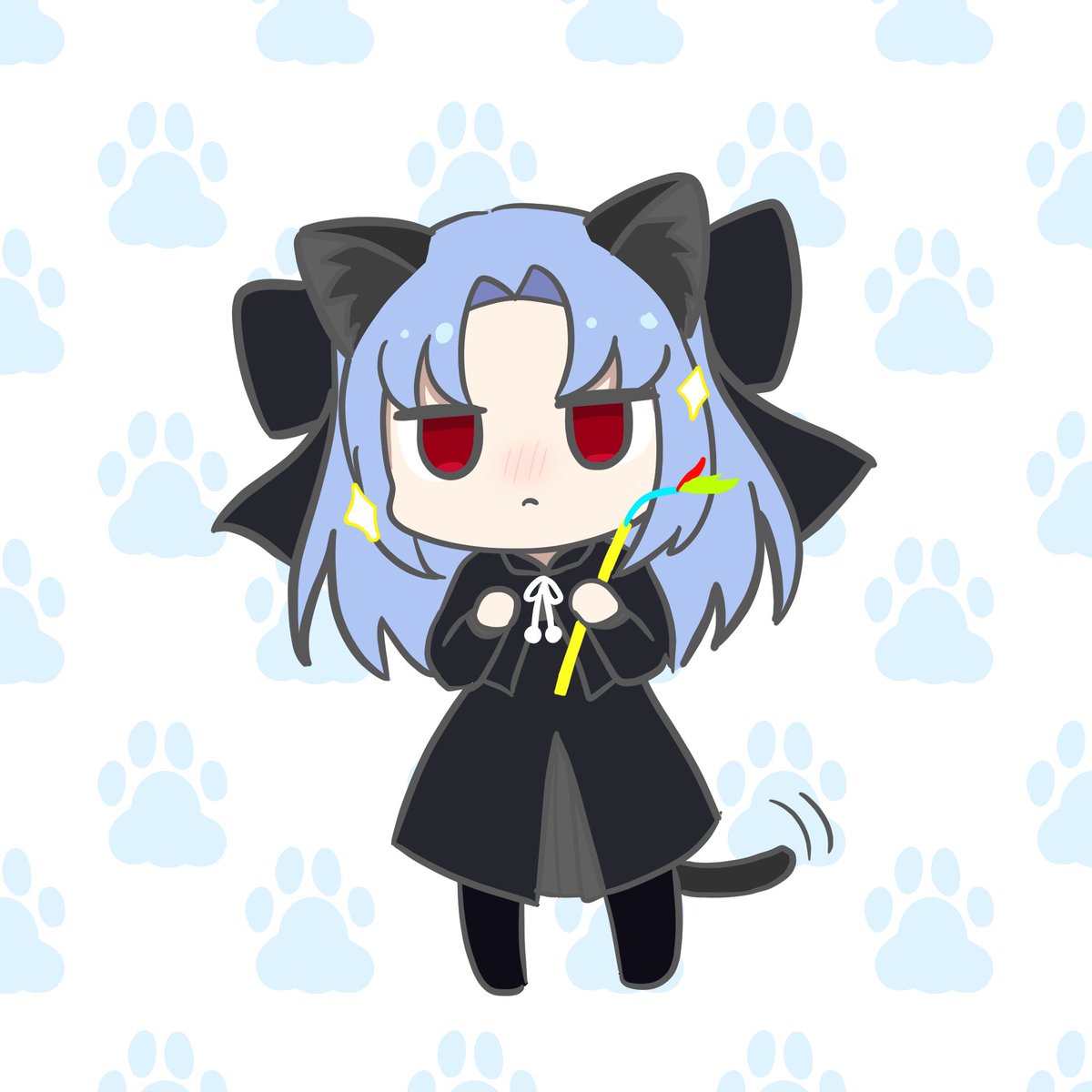 yasune_tea's tweet photo. 黒猫感謝の日 https://t.co/RWpqWKmoIg