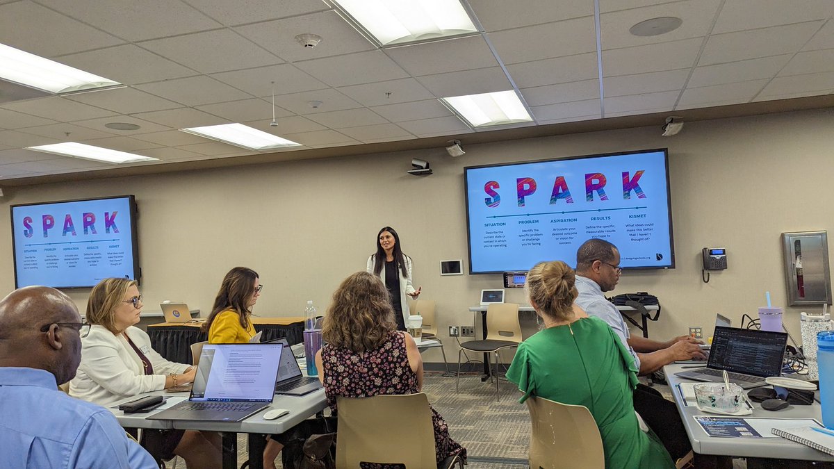 SBCSS_EdTech's tweet image. Wonderful day of learning with @askMsQ at @SBCountySchools.
Today nearly a 100 district administrators came for this day of learning about AI Literacy for Leadership workshop in Rancho Cucamonga.
Thank you @askMsQ for asking the questions to prompt our thinking.