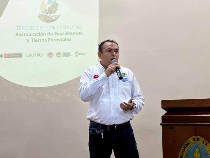 GERFORLoreto's tweet photo. Se realizó el lanzamiento del III Simposio Peruano de Restauración de Ecosistemas y Tierras Forestales, que se llevará a cabo del  28 al 30 de setiembre en la ciudad de Iquitos. https://t.co/Wc3sNpWC7Z