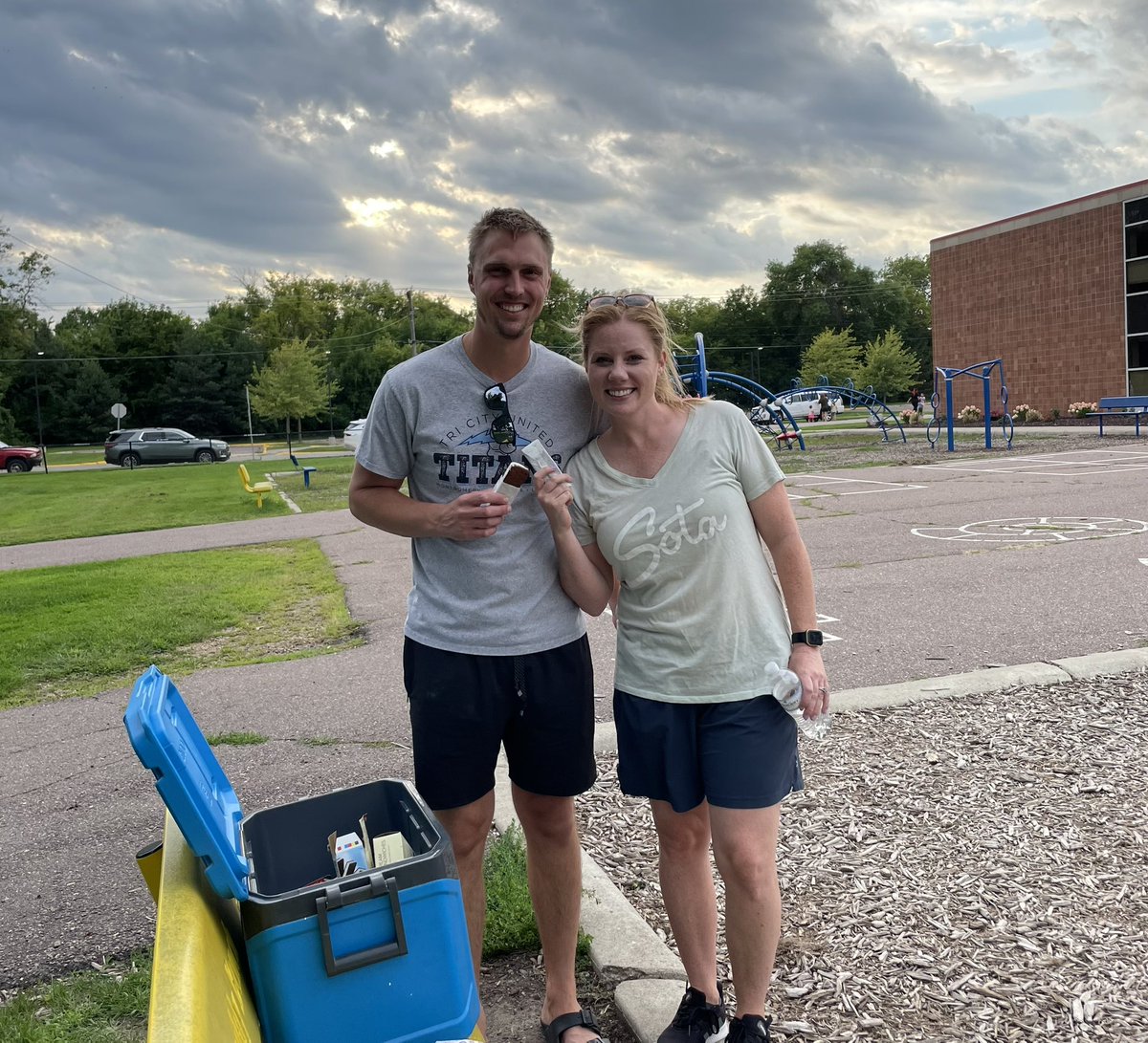 1st annual Mr. And Mrs. Glynn end of summer ice cream social with our last years class. This was such a hit! <a href="/DanielleCGlynn/">Danielle Glynn</a>