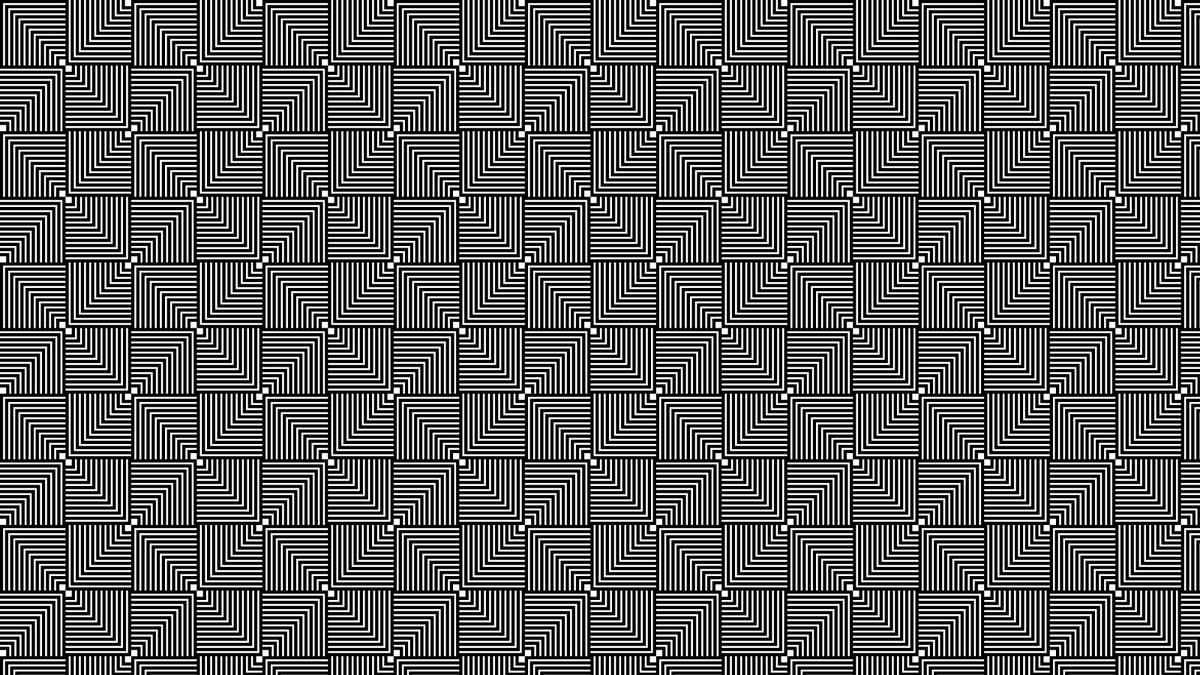 JHartwell18's tweet image. Been a little obsessed lately with creating patterns on Adobe Illustrator!  Check out this mind-bending black-and-white overlapping pattern I just created. It&apos;s a total optical illusion. 😵‍💫#AdobeIllustrator #PatternMagic #OpticalIllusion #seamless