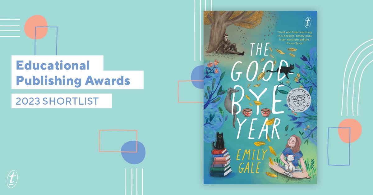 text_publishing's tweet image. Emily Gale's THE GOODBYE YEAR has been shortlisted for the 2023 Educational Publishing Awards, in the Educational Chapter Book category!

Congratulations, @EmilyGale 🎉

#TheGoodbyeYear #EmilyGale #educationalpublishingawardsaustralia #KidsBooks #MiddleGrade