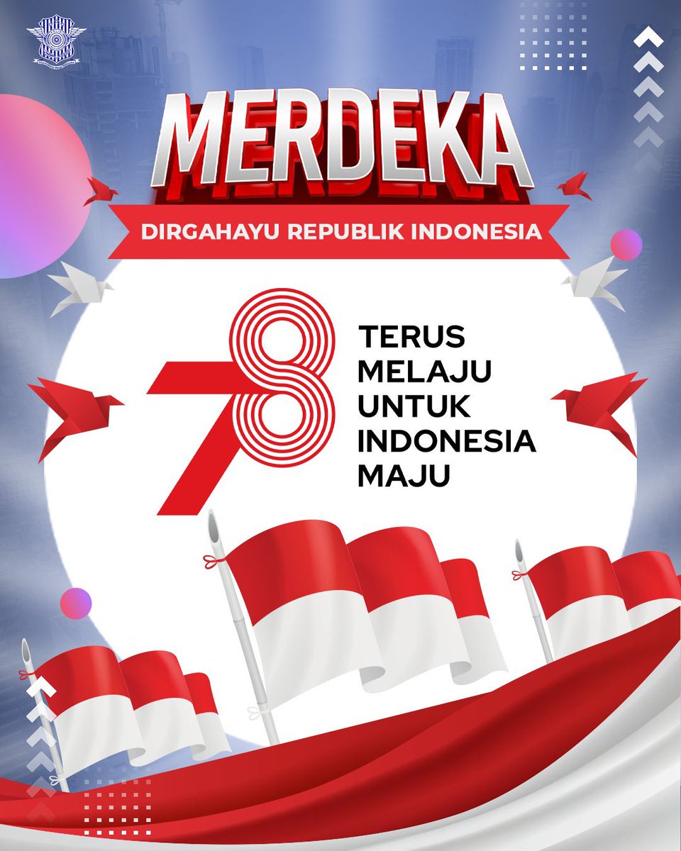 Dirgahayu Republik Indonesia ke-78.

Merdeka bukan berarti berhenti berjuang, melainkan untuk menggabungkan kembali semangat perjuangan untuk Indonesia maju!

#SIMOnline
#DigitalKorlantas