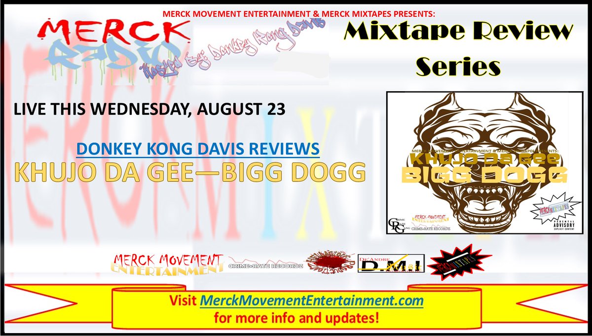 merckmovement's tweet image. LIVE NEXT WEDNESDAY! U don&apos;t wanna miss it! WEEK 2! #MerckRadio 

SUBSCRIBE NOW so you don&apos;t miss this episode as well as other future episodes at blogtalkradio.com/merckmovement 

#BlogTalkRadio 
#OnlineRadio
#Podcast 
#MusicPodcast 
#LocalMusic 
#KCMO
#KansasCity
#Music 
#Midwest 
#816