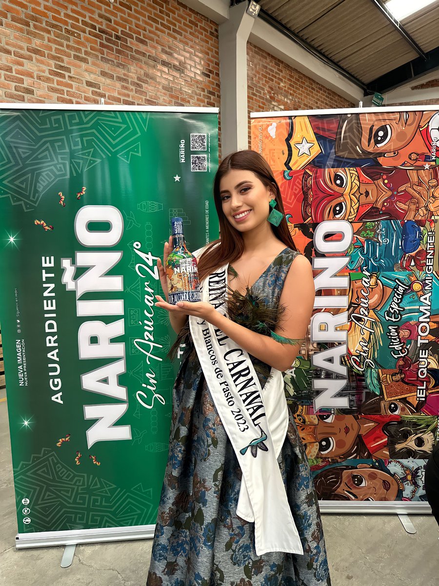 Aguardiente Nariño (@aguarnarinoofc) on Twitter photo 👸🏻🎭¡Inolvidable tarde en la Maquila de Aguardiente Nariño! ☀️✨ Recibimos a Isabella Coral Rosero, Reina del Carnaval de Negros y Blancos 2023, quien nos llenó de alegría y entusiasmo con su visita. 🥳👑
#AguardienteNariño
<a href="/negrosyblancos/">Carnaval de Negros y Blancos</a> 👸🏻🎭¡Inolvidable tarde en la Maquila de Aguardiente Nariño! ☀️✨ Recibimos a Isabella Coral Rosero, Reina del Carnaval de Negros y Blancos 2023, quien nos llenó de alegría y entusiasmo con su visita. 🥳👑
#AguardienteNariño
<a href="/negrosyblancos/">Carnaval de Negros y Blancos</a>