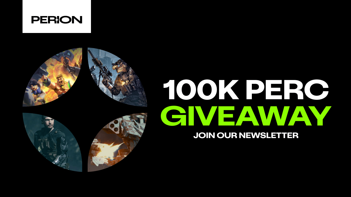 YOU ASKED WE LISTENED

We're launching OWNED - Perion's Web3 gaming newsletter!

Explore Weekly Perion updates &amp; Web3 gaming news!

We're celebrating with a giveaway: 1,000 PERC for 100 lucky subscribers 🎉

Enter now: bit.ly/3scx3I6

Winners announced on Aug 31

GG