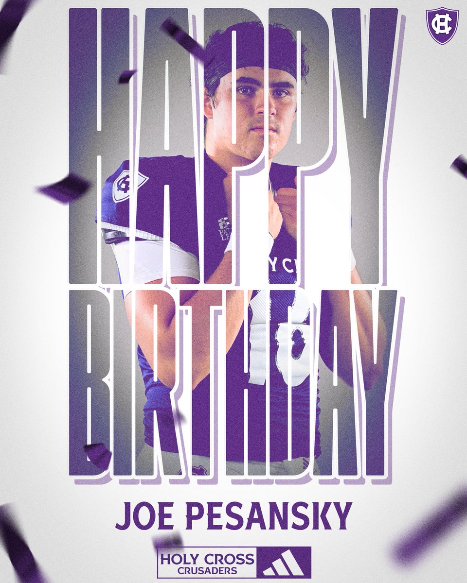 Before the day ends, let's all wish @joepesansky a very happy birthday 🥳 #GoCrossGo