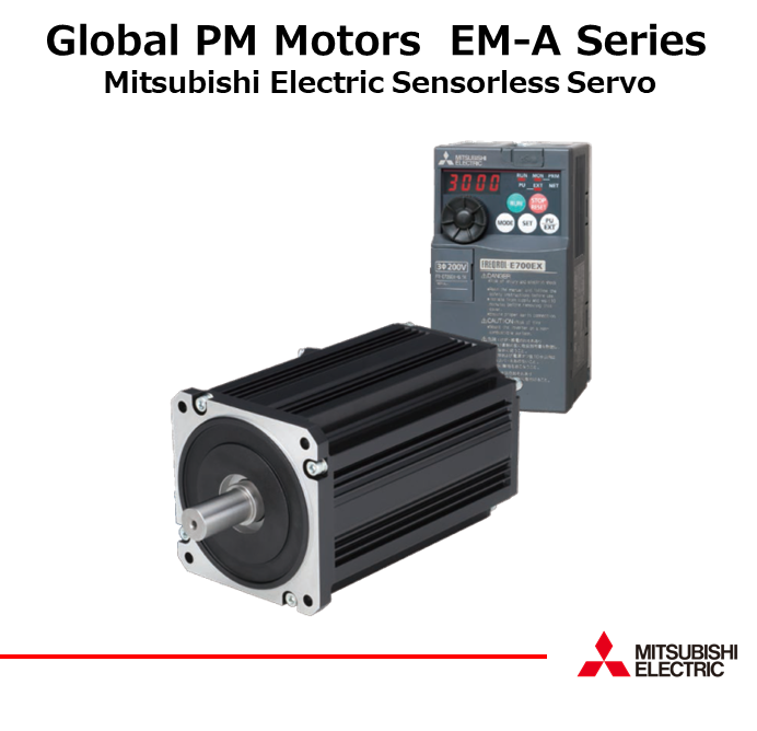 Mitsubishi_FA's tweet photo. #SensorlessServo offers positioning & speed control, and servo lock similar to a servo motor.
The EM-A series is a encoder-less servo motor, with motor efficiency achieving #IE5class.
Learn more:
Application examples
https://t.co/Y4SWfsKhMK
Catalog
https://t.co/HFZZQ3njuK https://t.co/t1axHSgsgb