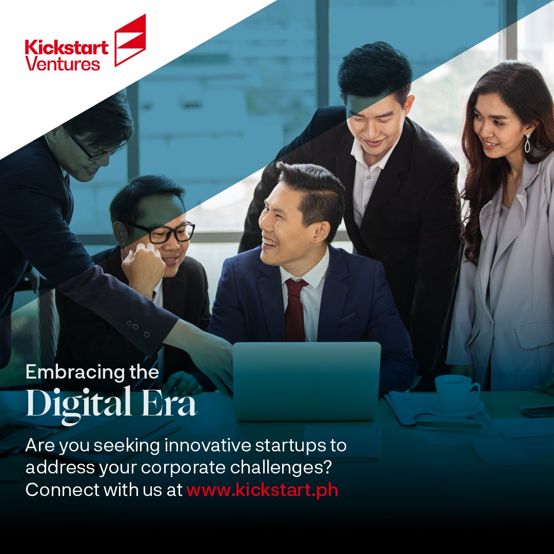 Over the past 11 years, our portfolio companies have successfully introduced innovative solutions to existing business models, making processes in large companies more efficient.

Contact us today!
innovate@kickstart.ph
bit.ly/3CeflVJ 

#KickstartVentures #StartUpPH
