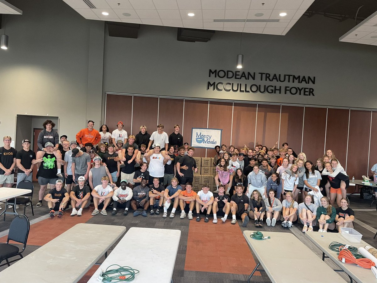 <a href="/JimmieKnight/">Jimmie knight</a> freshman student-athletes are back in action! Tonight, they supported Orphan Grain Train packing Mercy Meals to distribute to those in need around the world. This years class packed 19,872 meals surpassing last years record of 19,006!  Thank you, <a href="/JimmieAthletics/">Jimmie Athletics</a>!