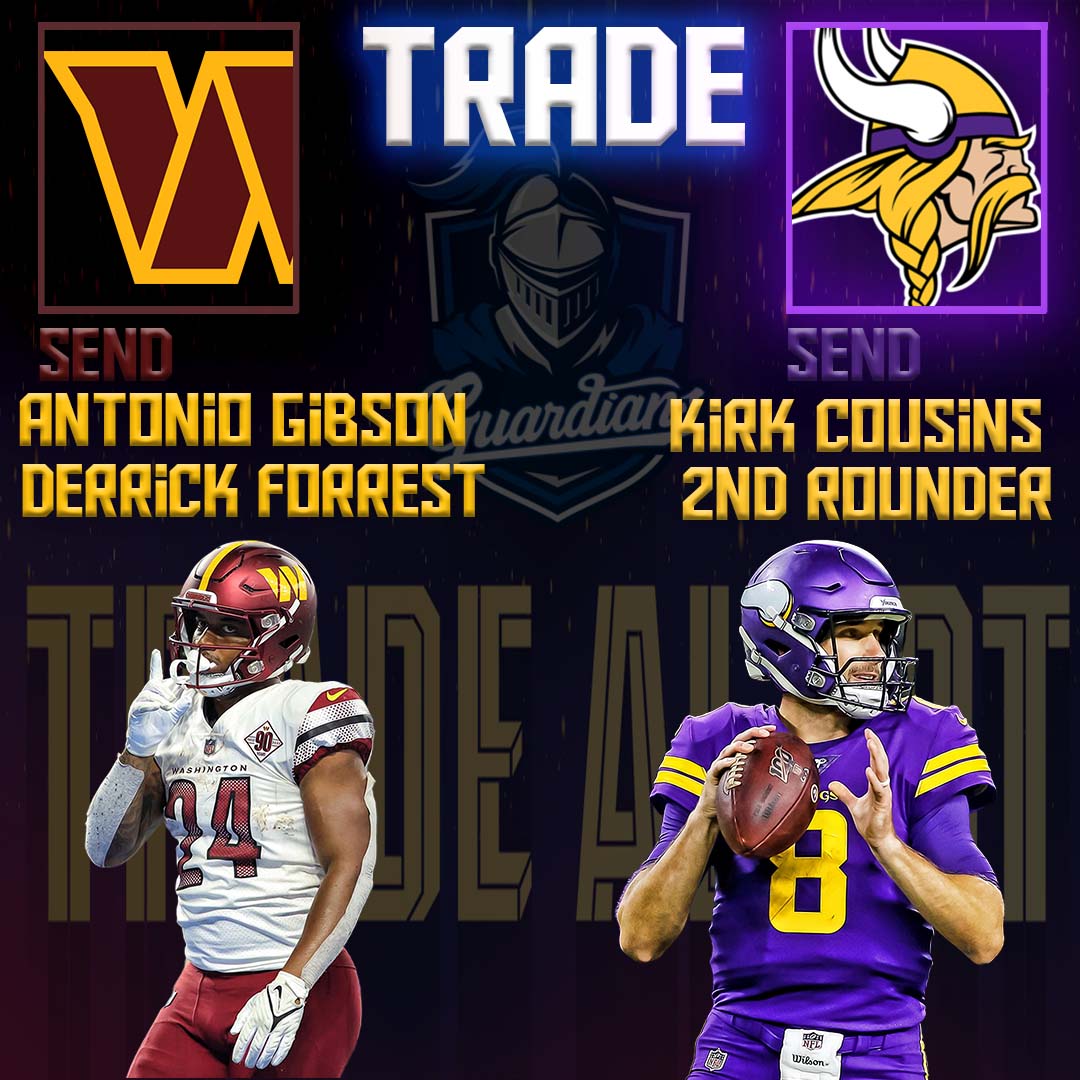 MaddenGuardians's tweet photo. Trade Alert!
Kirk is going home to Washington! https://t.co/TOgMKG8aDM