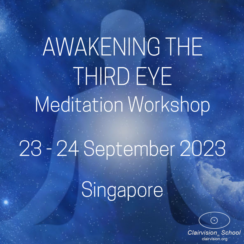 clairvision's tweet photo. Join us in Singapore for an Awakening the Third Eye workshop, September 23rd &amp; 24th!
Find more details on our website: https://t.co/FIlnKiieE6

#meditation 
#awakening 
#clairvision https://t.co/6nbDxmBKtl