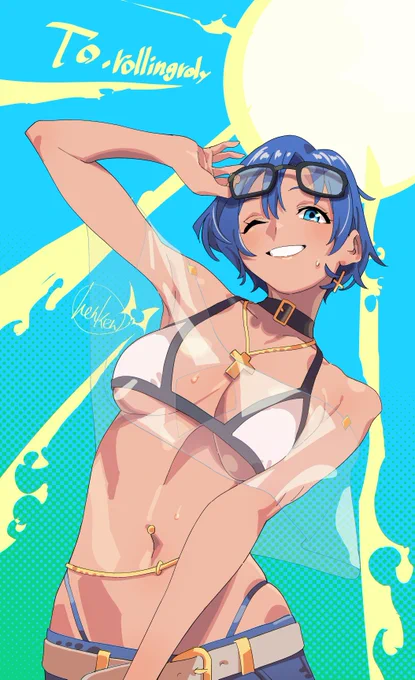 skebにてリクエスト頂きましてありがとうございます'ω`人) 