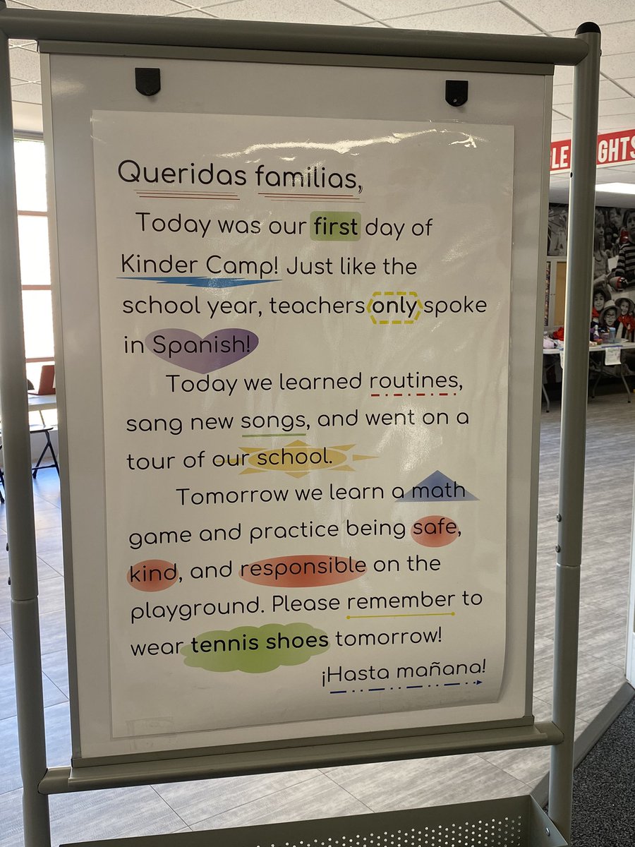 hernan81375313's tweet photo. Today was a day filled with joy and creativity for our incoming kinder scholars. What a joy it was to see them start their linguistic awareness journey. @EPEAGLESEHSI @DualLangSchools @NABEorg
@CABEBEBILINGUAL #duallanguage #inspireach https://t.co/9zx1sQyCwJ