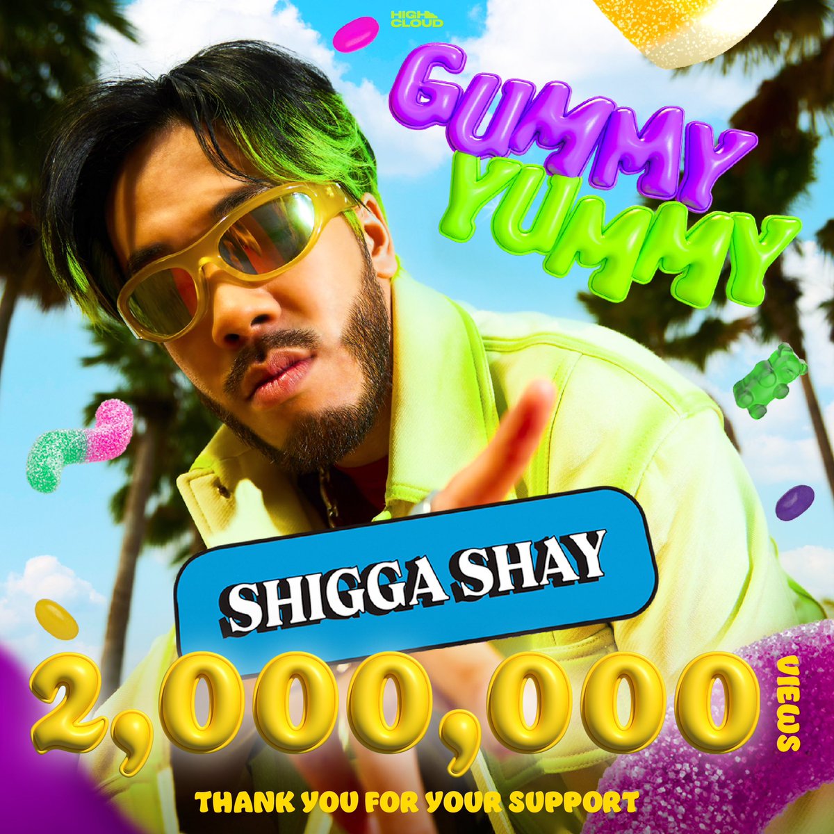 แรงไม่ไหว🔥 #GUMMYYUMMY hits 2,000,000 Views on YouTube 🎉

F.HERO x JARVIS Ft. ShiGGa Shay &amp; JP THE WAVY - ‘GUMMY YUMMY’ 
🍭 youtu.be/EWSTgcMkqLM

และขอบคุณทุกการใช้ Sound บน TikTok❤️‍🔥
Use the sound 🔗 vt.tiktok.com/ZSLQfQAgc/

Thank you for your support