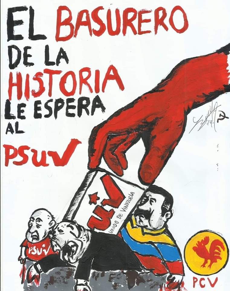 fjcmexico's tweet photo. Frente a las dificultades el Gallo Rojo @PCV_Venezuela saldrá avante.
Un Partido Comunista heroico y combativo, indoblegable.

Brilla la Estrella Roja @Jotaceve1947 🚩
A la burguesía disfrazada ¡Ni un paso atrás! https://t.co/nddcOj9t4Z