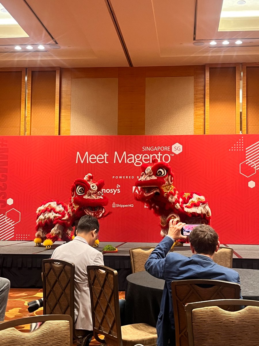 anwesha_halder's tweet image. meet magento started with lots of fun 
looking forward to more 

#mm23sg #appseconnect #singapore