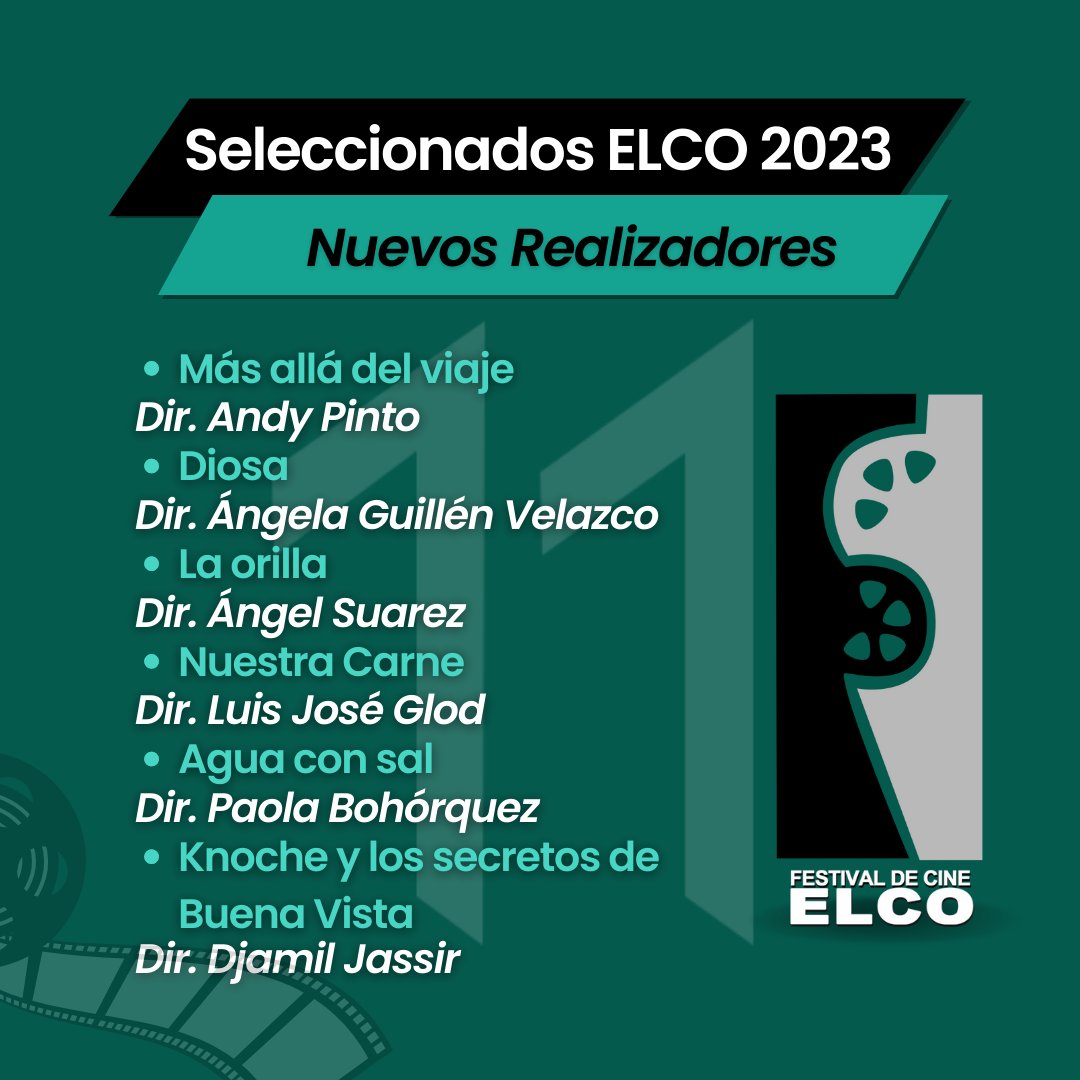 FESTIVALCINELCO's tweet photo. Más de 200 cortometrajes fueron inscritos este 2023 
Acá les dejamos a los seleccionados dentro de las categorías de cortometrajes:
📷Nuevos Realizadores
Agradecemos a todos aquellos que inscribieron sus obras en esta edición, esperamos encontrarnos en la siguiente. 📷 https://t.co/iUH32fvqN1