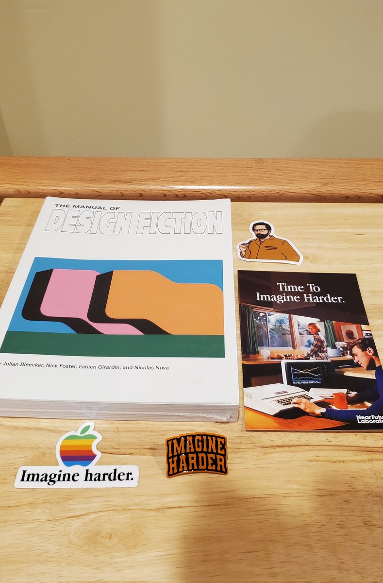 worksleeve's tweet photo. Looking forward to this read @nearfuturelab @darthjulian. Also appreciate the cool swag! https://t.co/u98SlkZSO8