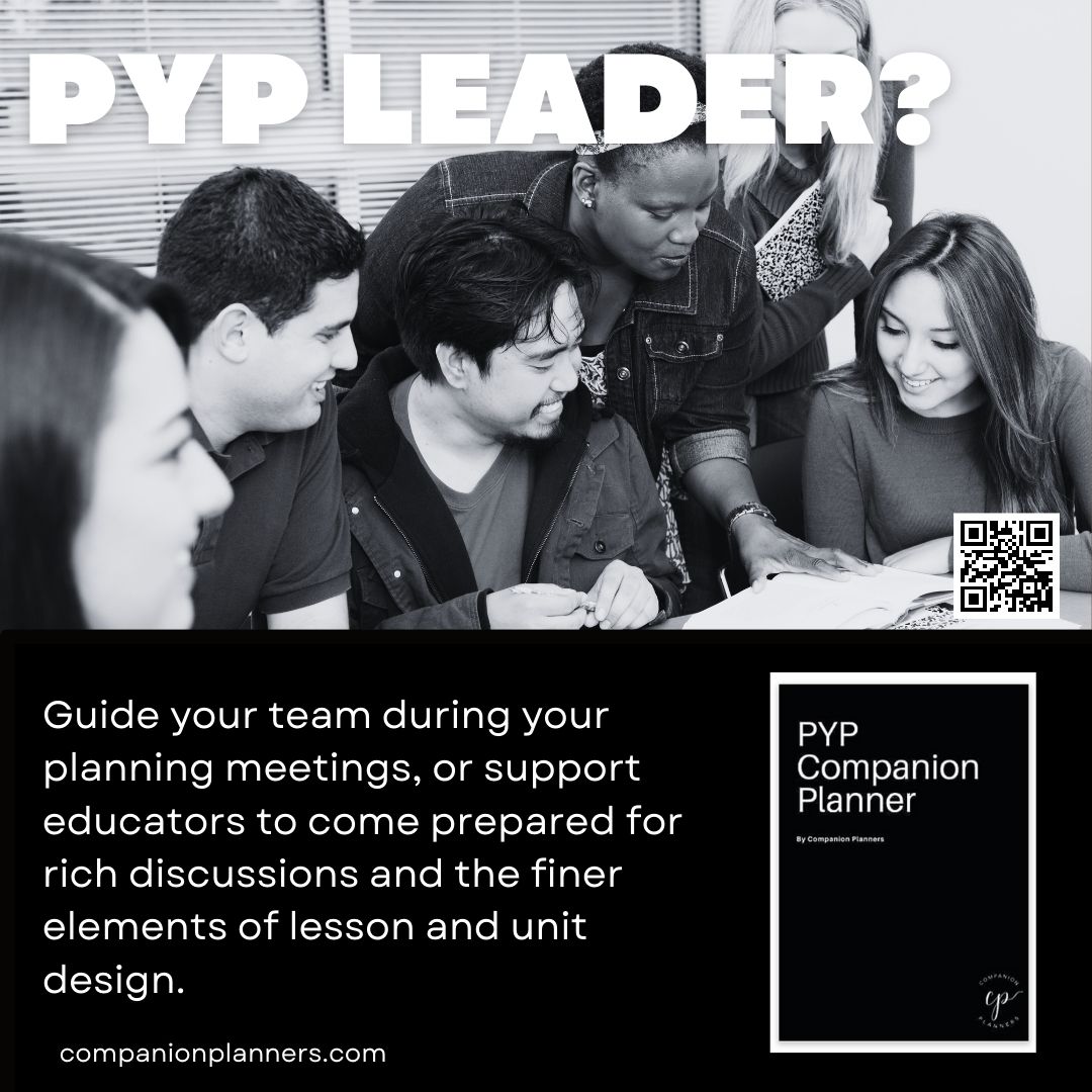 pypcompanion's tweet image. PYP Companion Planners are designed to prompt your conversations with the team.

Available at Amazon.com shorturl.at/ilsA1

#ibpyp #pypleaders #pypcoordinator