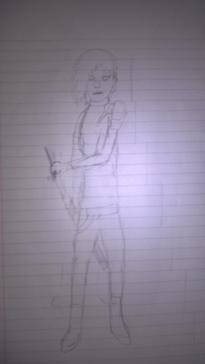 While looking through old forgotten files I have found this. My original art for the character that would become Vanessa Valken.

#digitalarcheology #redsky #comics #oldphotos #concept #origin