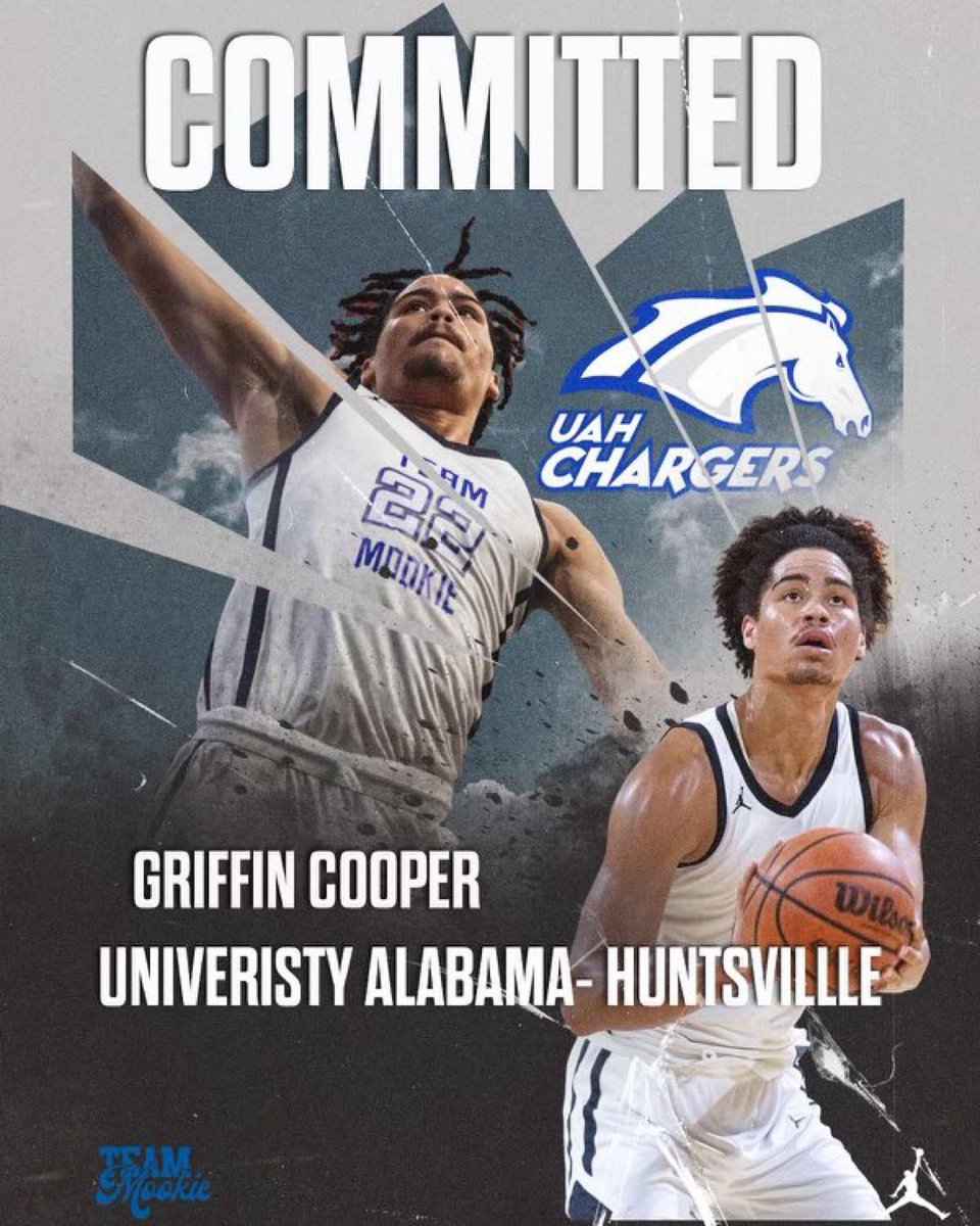 Congratulations to @GriffinCooper21 on his commitment to UAH! We are proud of him. He gets to do what he loves. Two sport athlete. #TMB