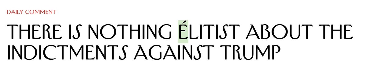 There are few things that signal elitism more than putting an accent on "élitist" newyorker.com/news/daily-com…